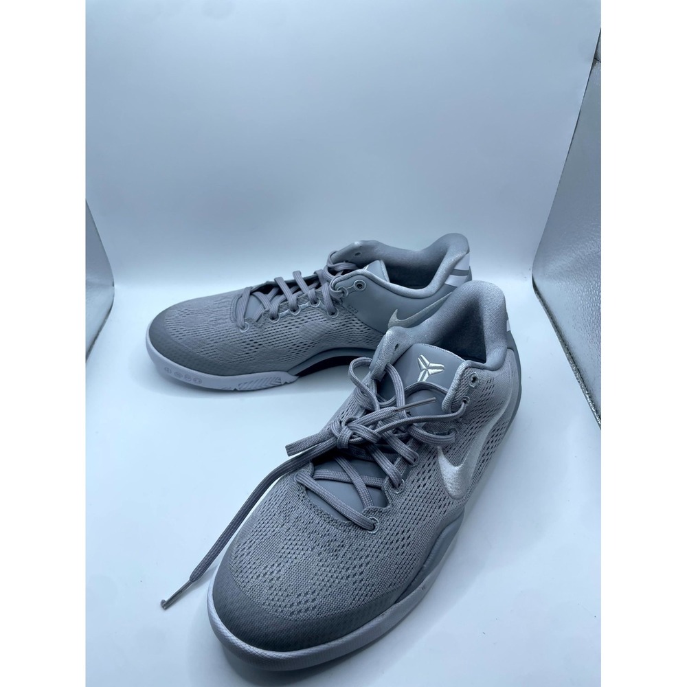 Nike Kobe 8 GS FN0266-003 Kids US 5.5 Sneakers Wolf Gray Mesh Basketball Shoes